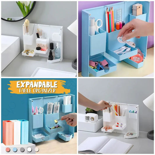 3 Steps Foldable Table Storage Box Organizer